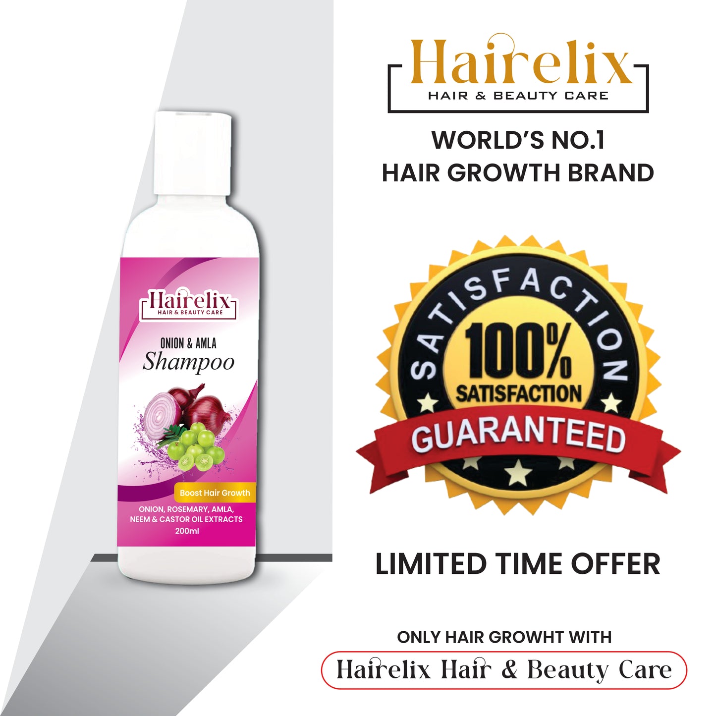 Herbal Hair Shampoo| Organic |200ML
