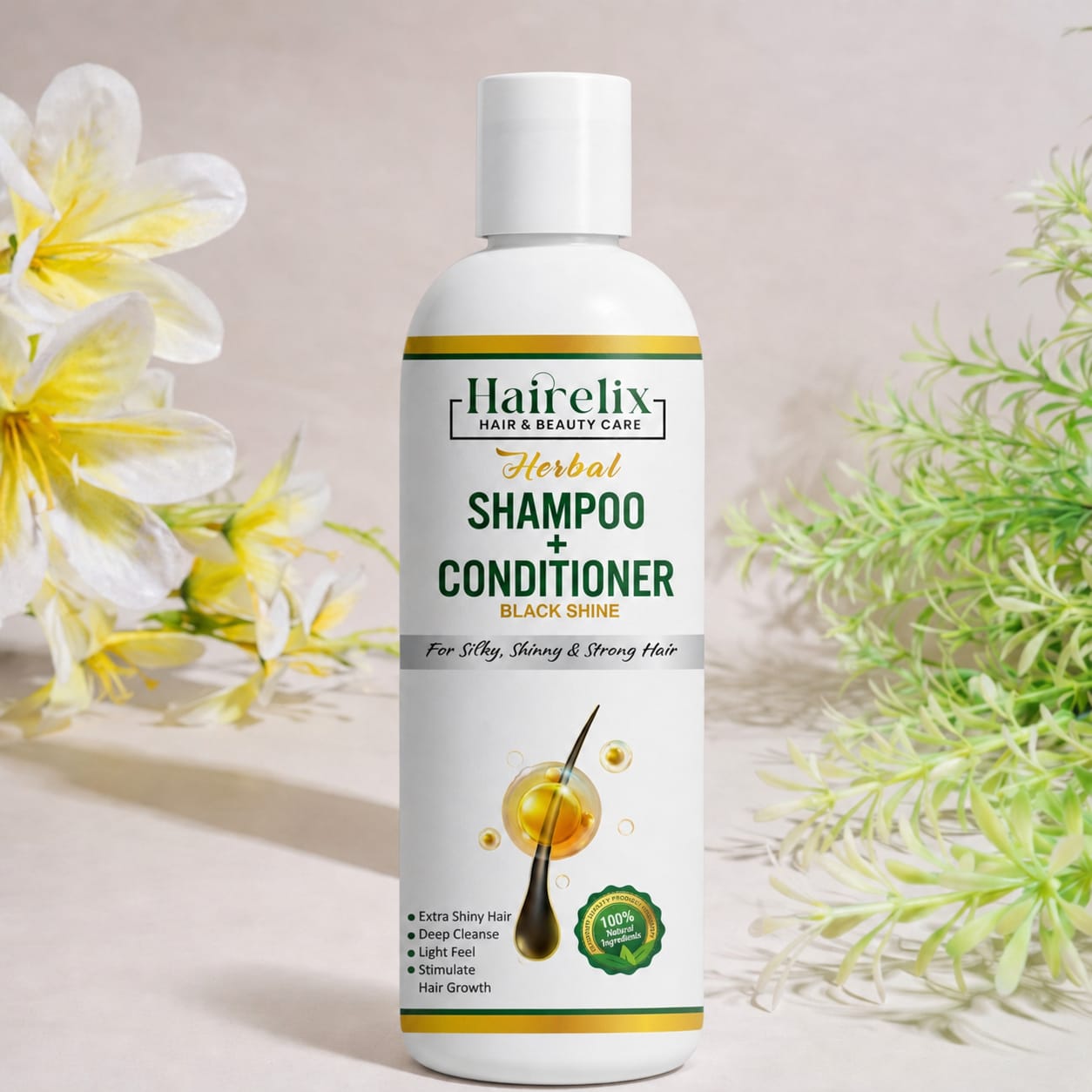 Hairelix Herbal Shampoo+Conditioner