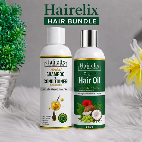 Hair Bundle (Hair oil+Shampoo)
