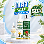 Special Offer Buy Hairelix Hair Oil+Shampoo+ Serum in Just 2499 Rs