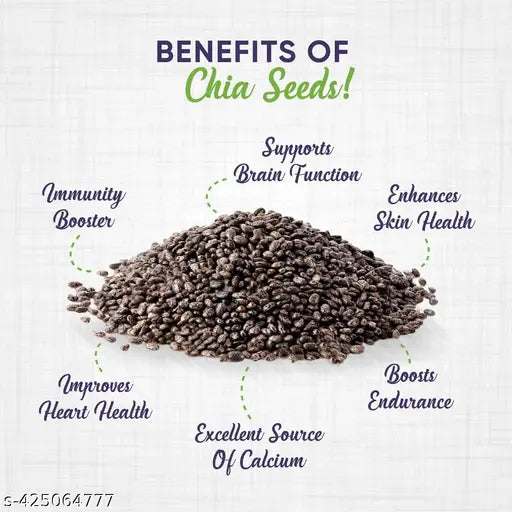 Chia Seeds - Imported from Mexico - Premium Quality